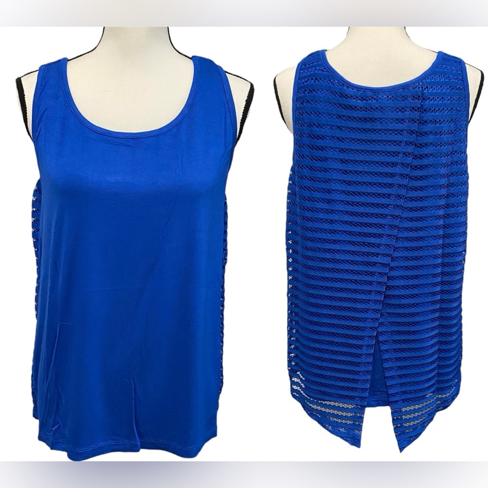 Lemon TART Sleeveless High Low Top NWT Size Large